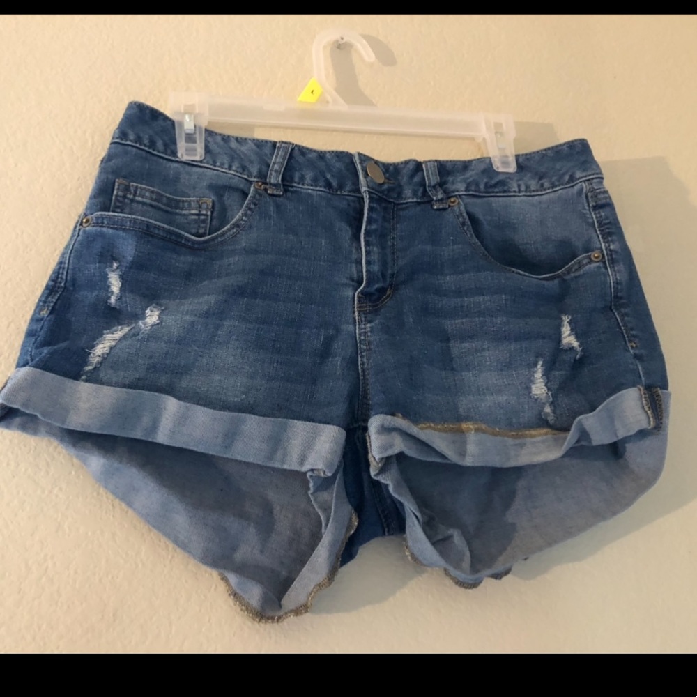 jean shorts